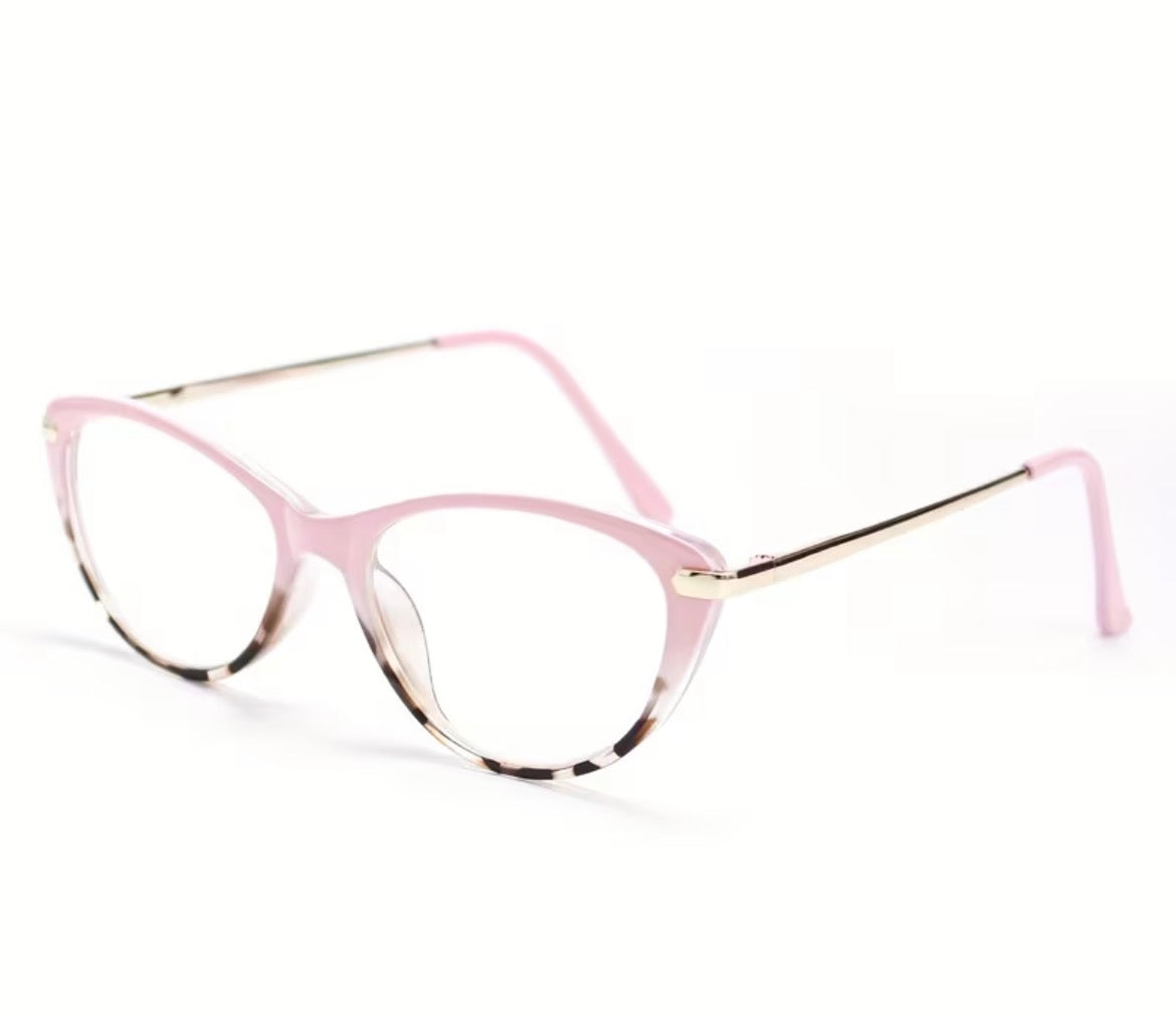 Reading glasses - light pink