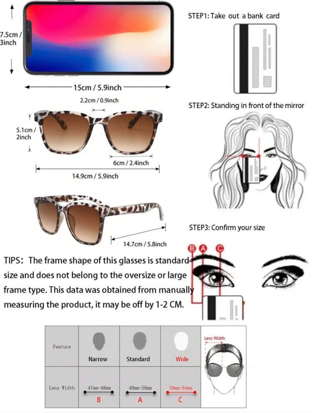 Regular sunglasses