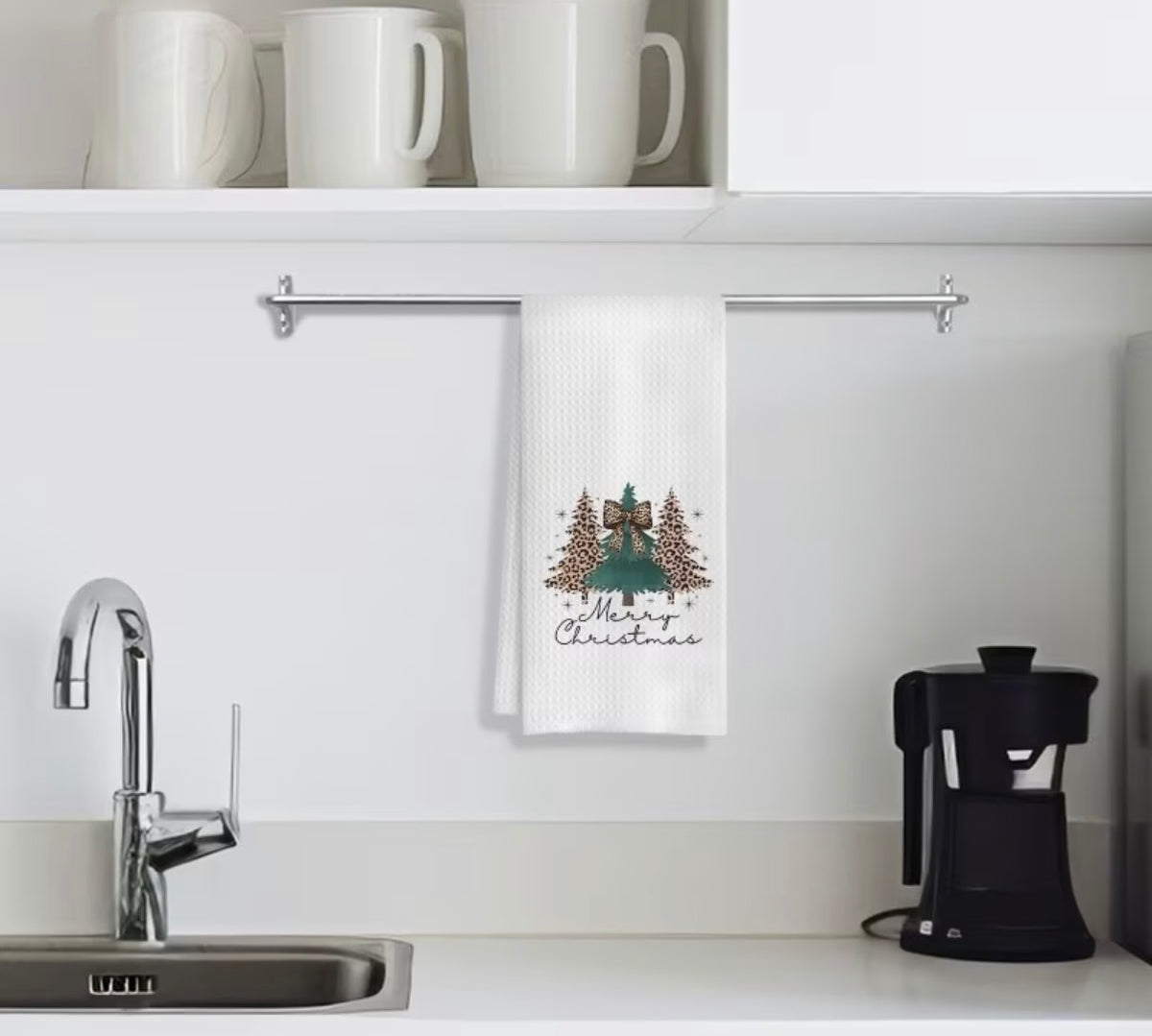 Kitchen tea towel - Christmas