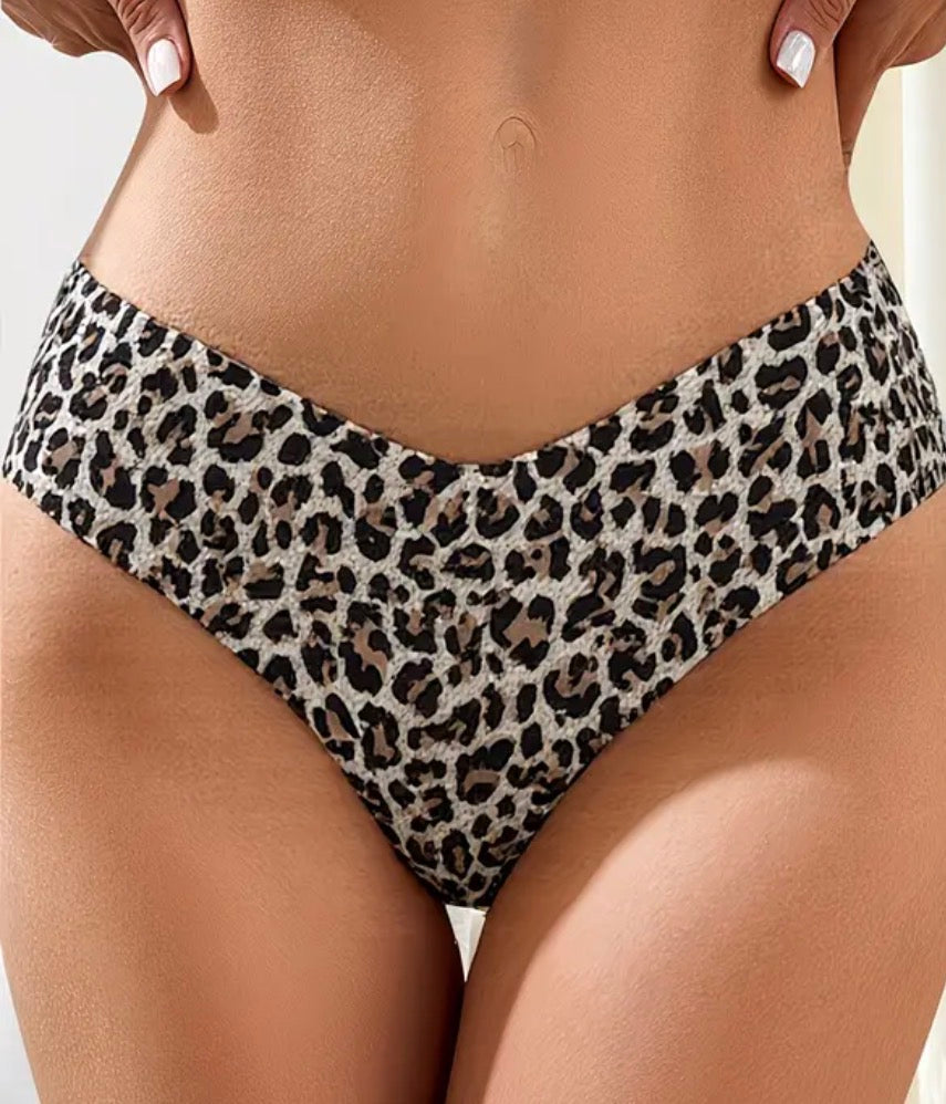 5-piece panties - seamless multicolour