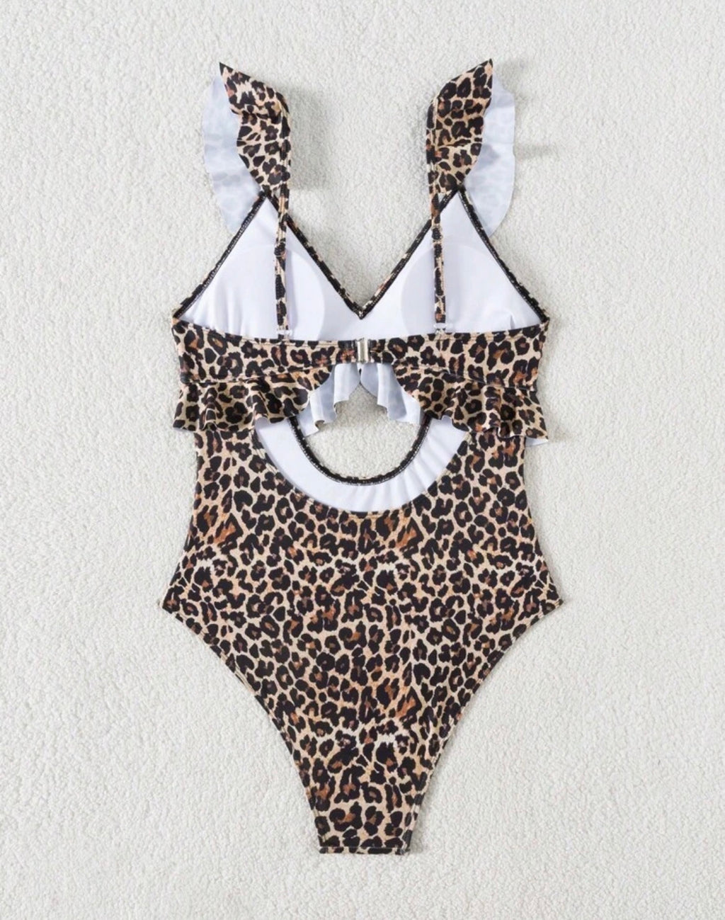 Swimsuit- full piece frill