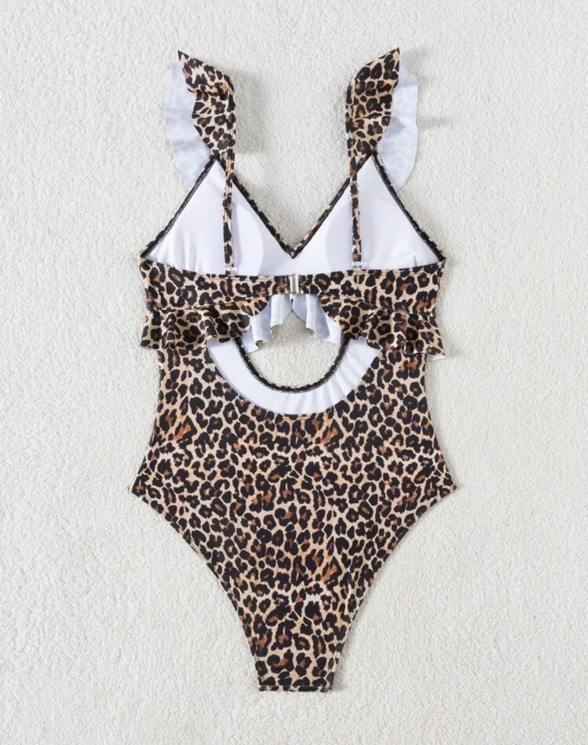 Swimsuit- full piece frill