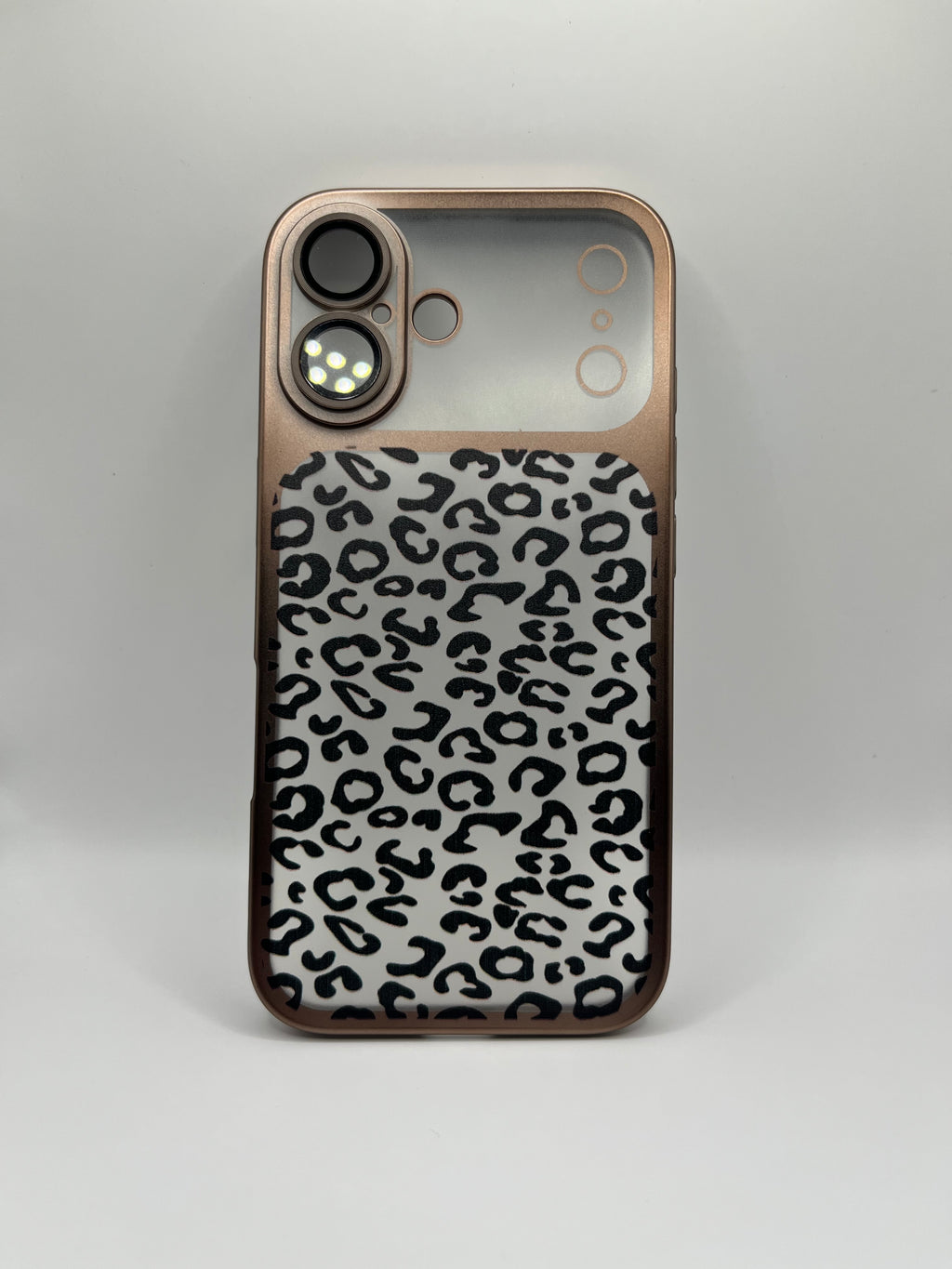 Phone case - IPhone 16 - bronze/blue