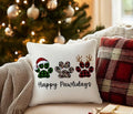 Christmas - Paw Pillow Cover