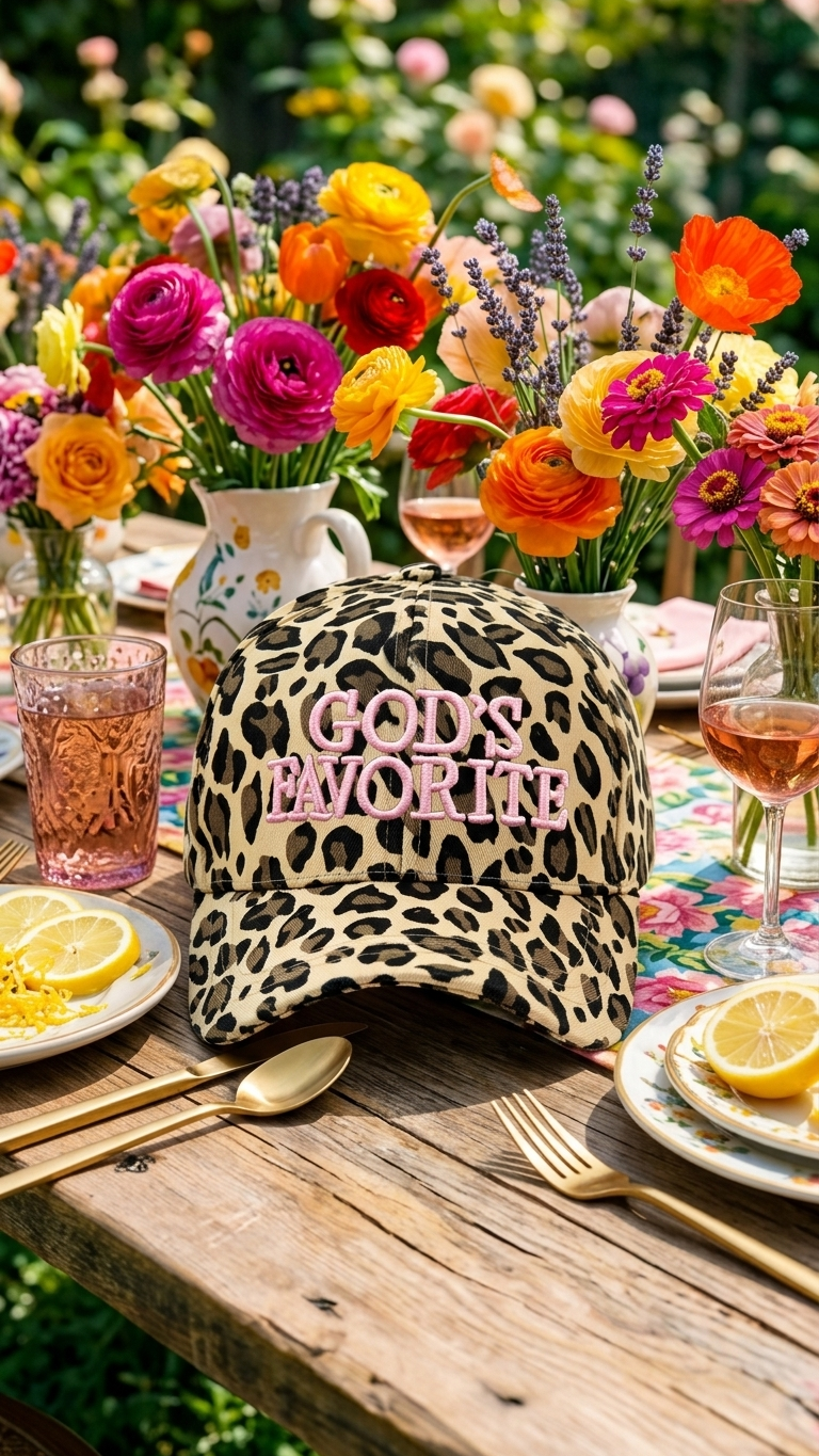 “God’s favorite” peak cap