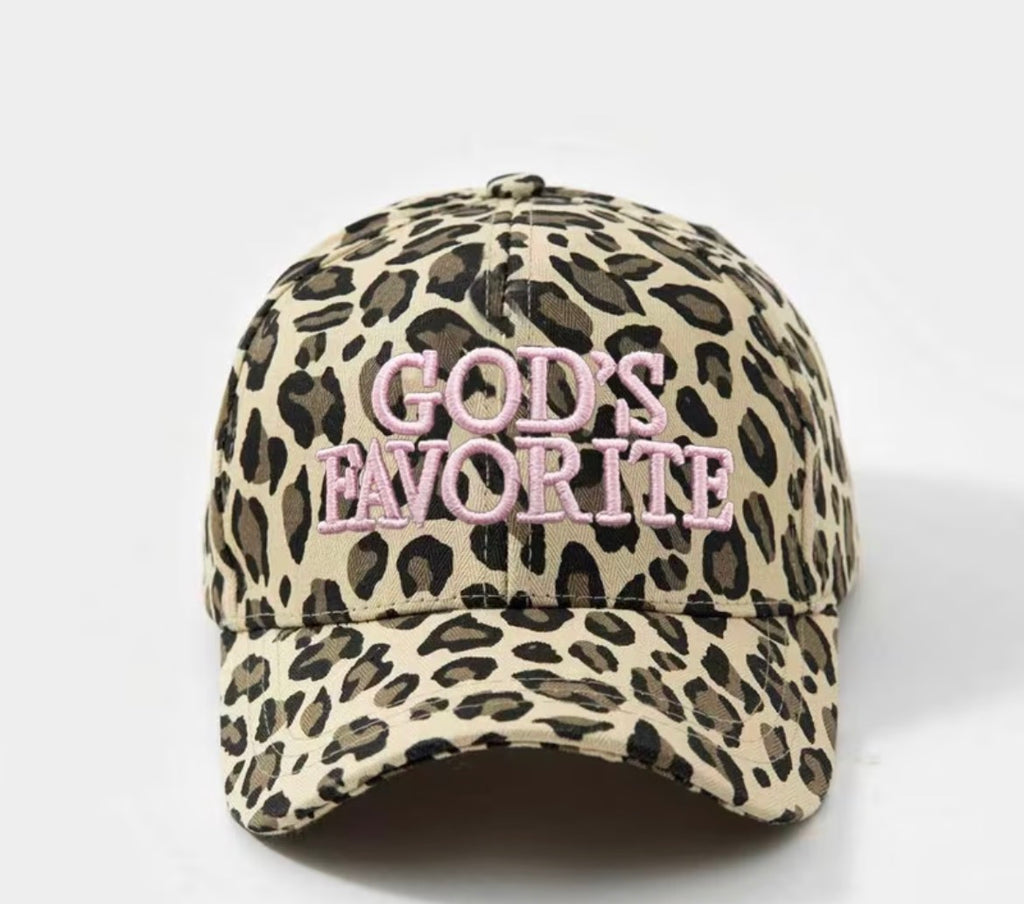 “God’s favorite” peak cap