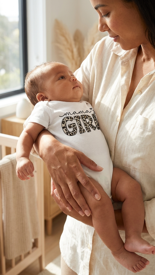 Baby bodysuit - white