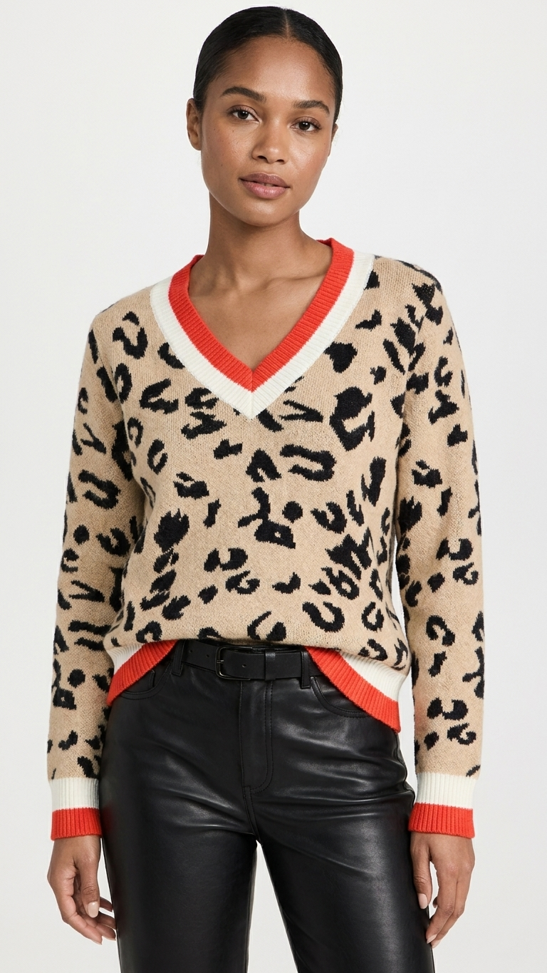 Long sleeve jersey - red and white trim