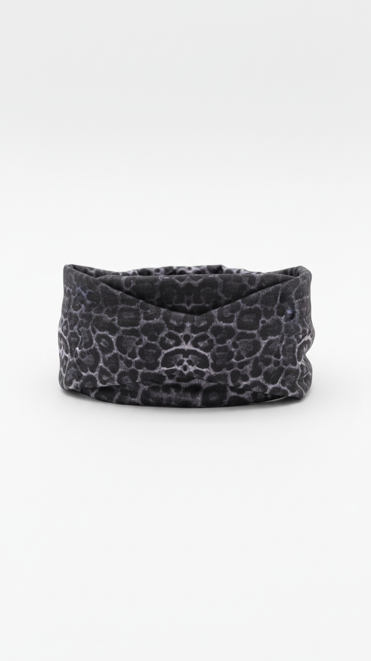 Headband & black and grey