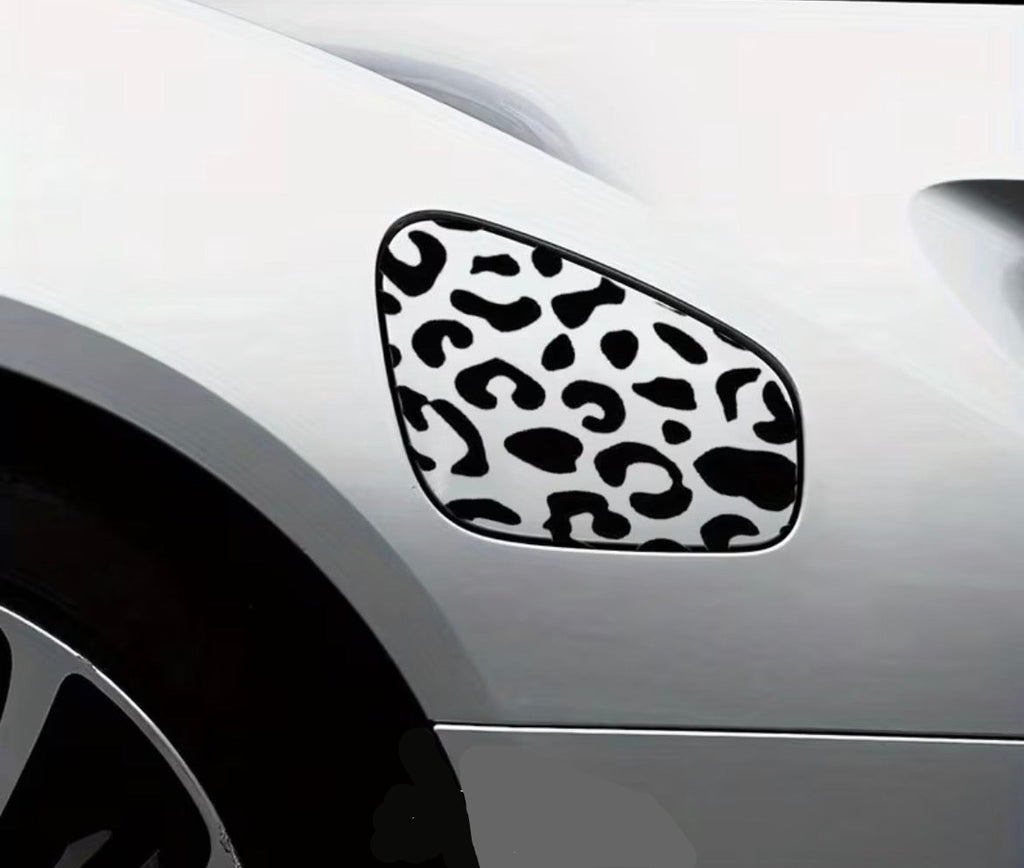 Car decal - fuel cover