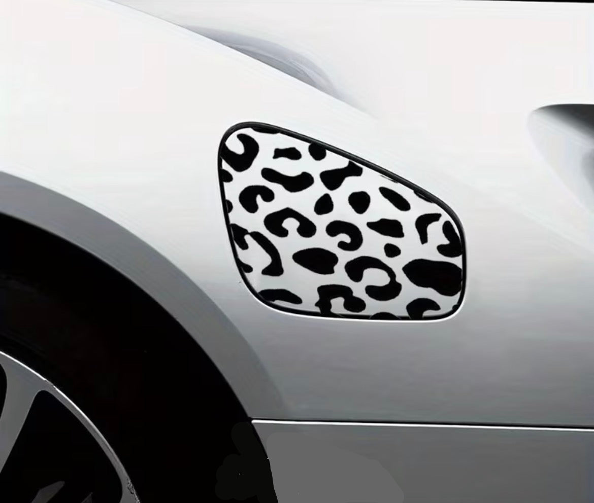 Car decal - fuel cover