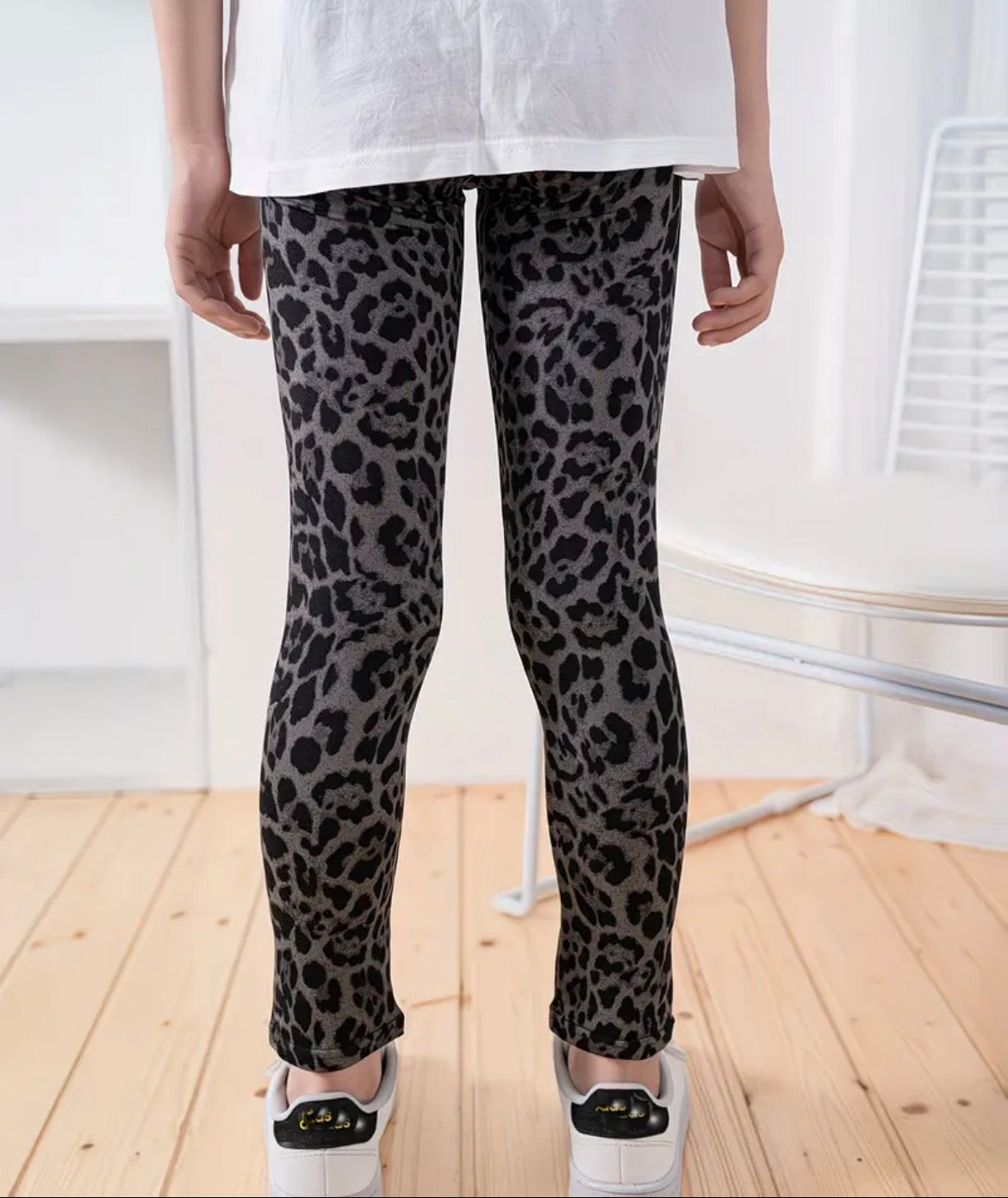 Girls leggings - black
