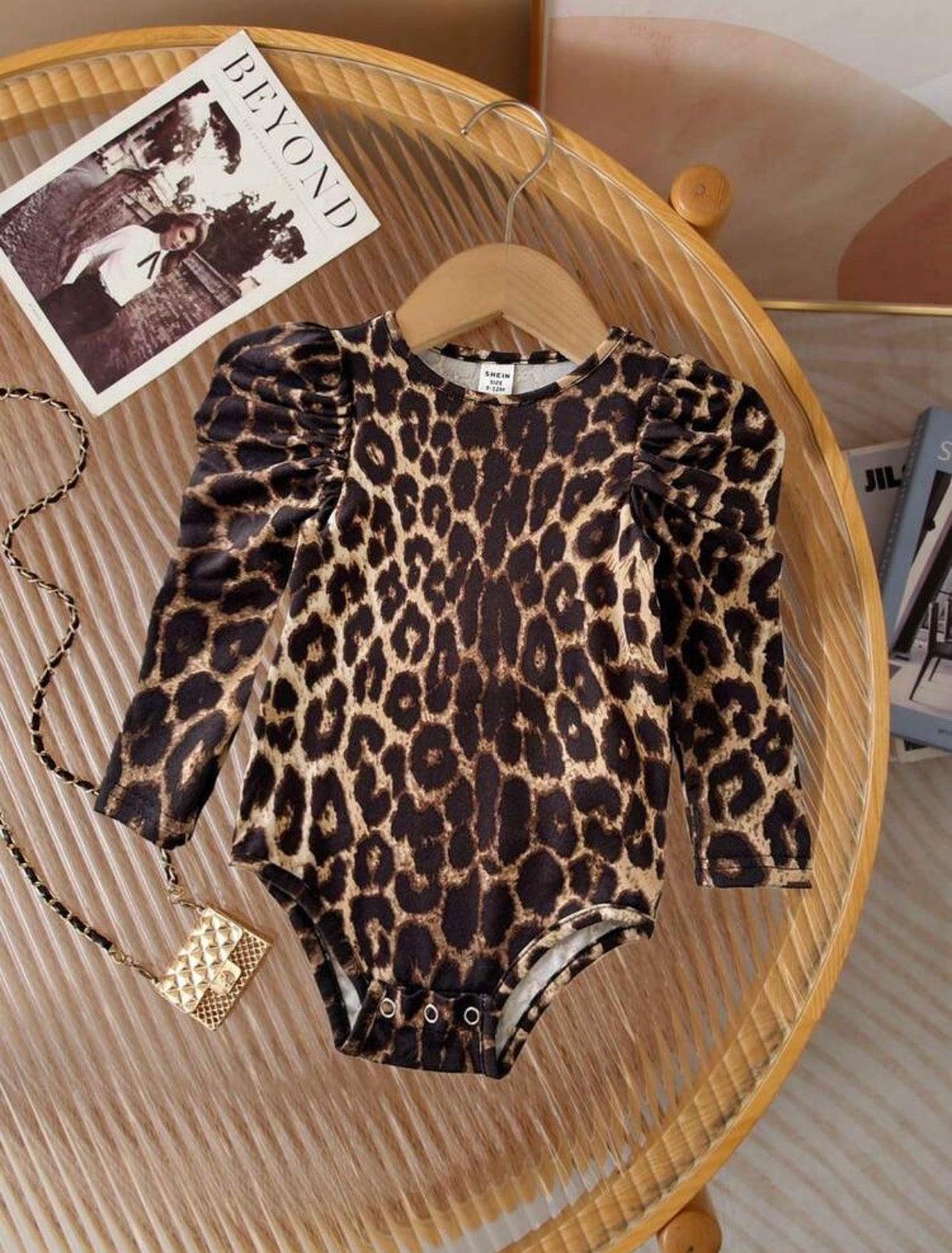 Baby girl long sleeve bodysuit