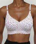 Bra - seamless pink & white