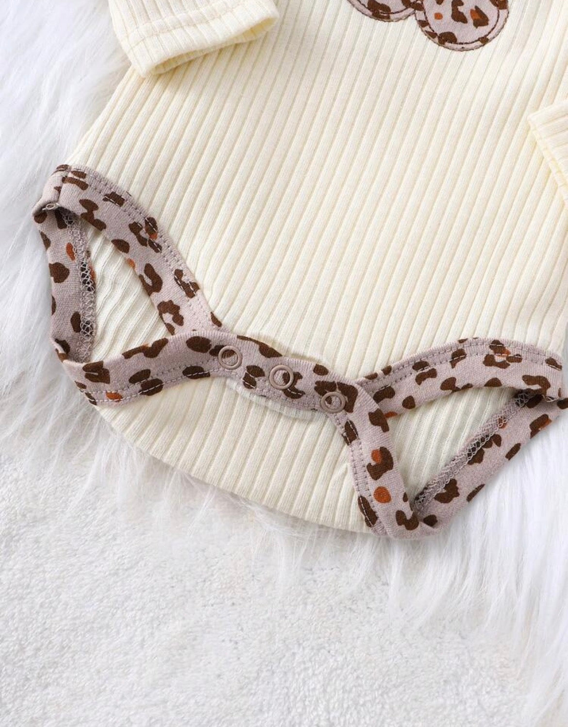 3pc baby bodysuit - earthy