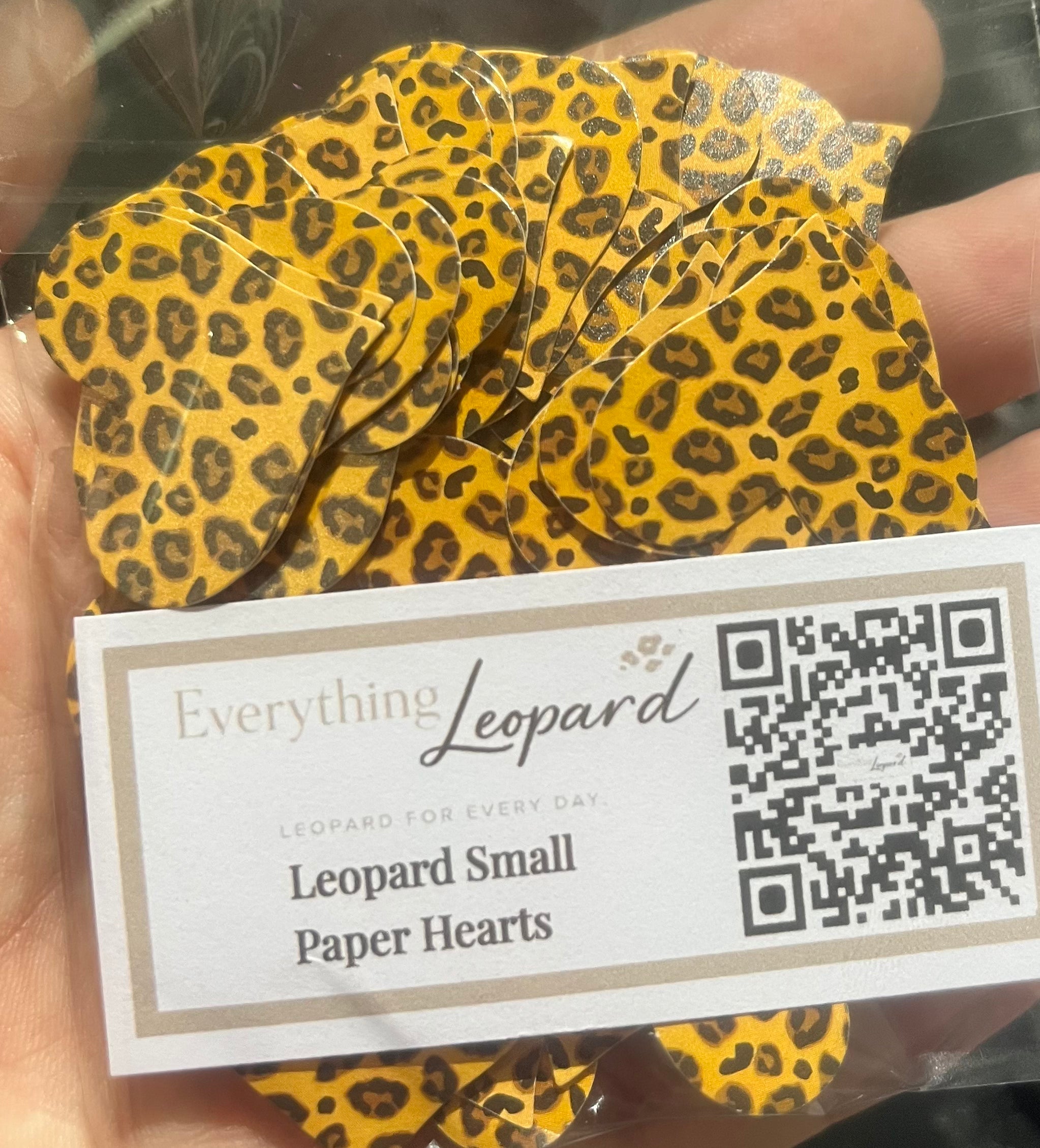 Small Paper Hearts (table confetti)