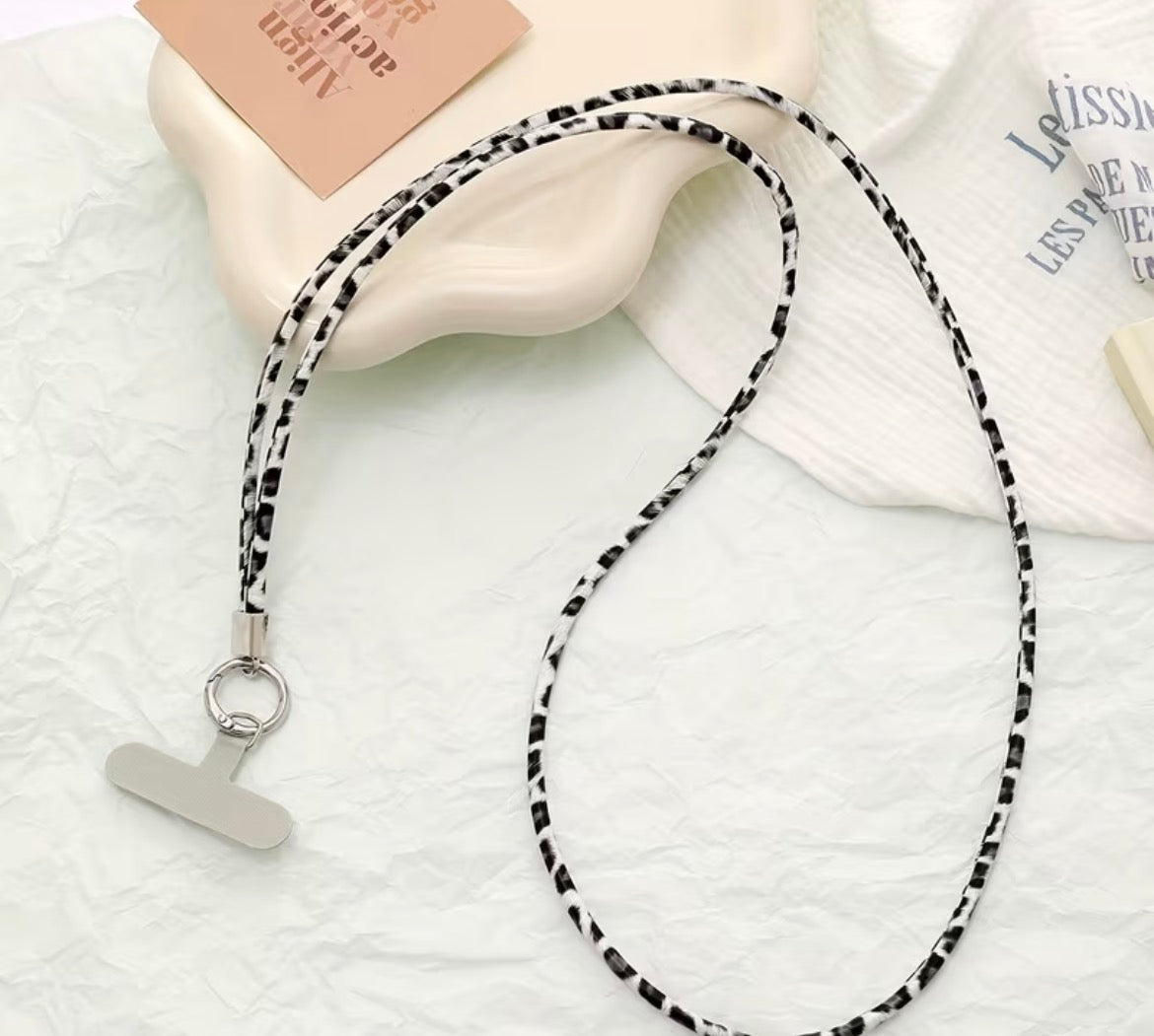 Thin “rope like” Phone lanyard - cross body
