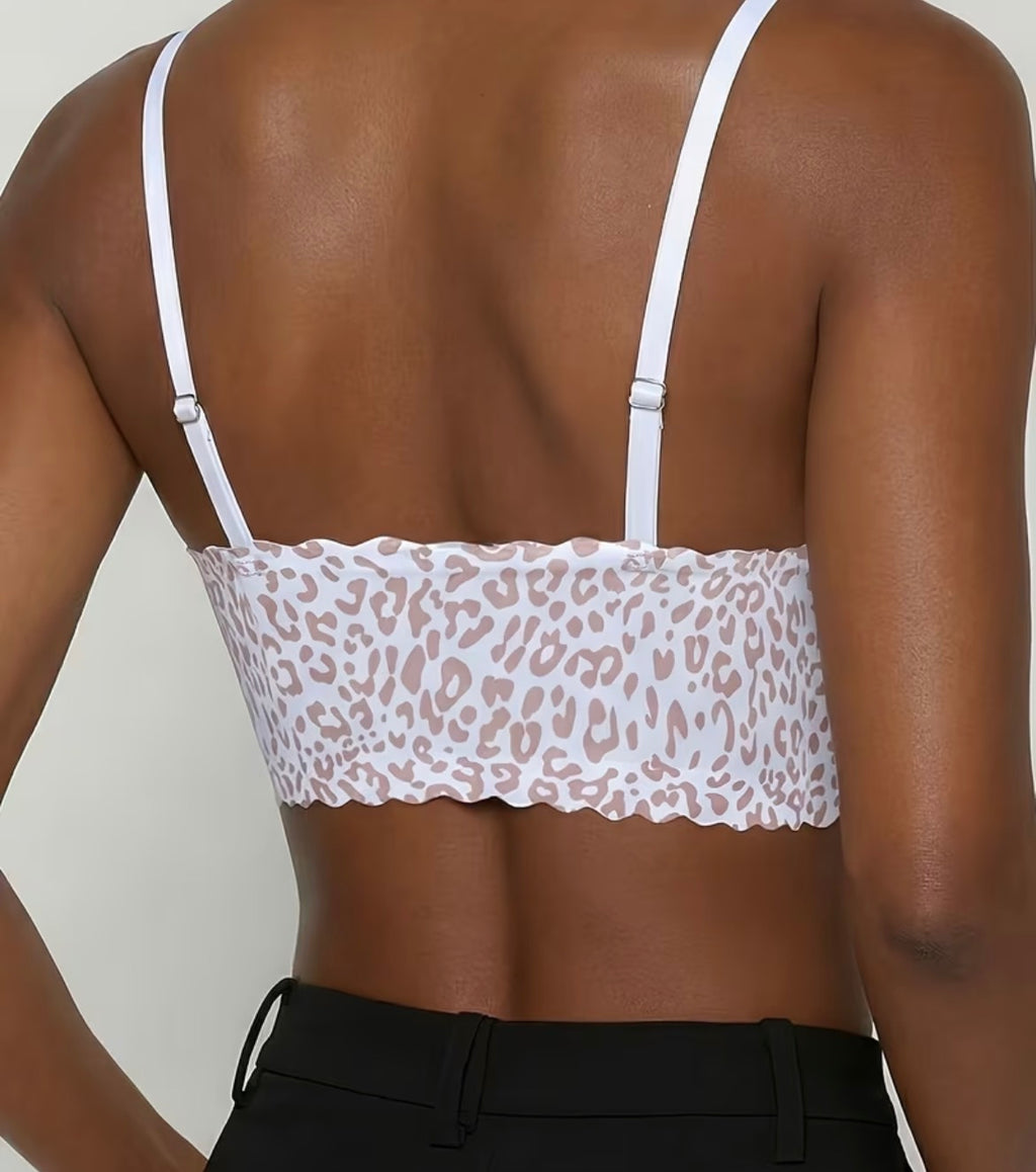 Bra - seamless pink & white