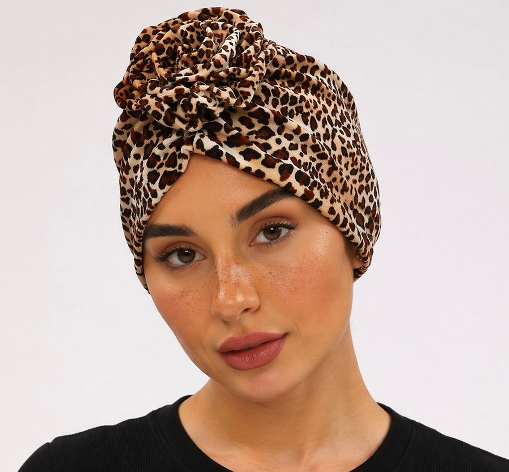 Flower turban