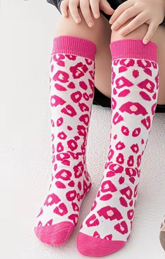 Girls mid-calf socks