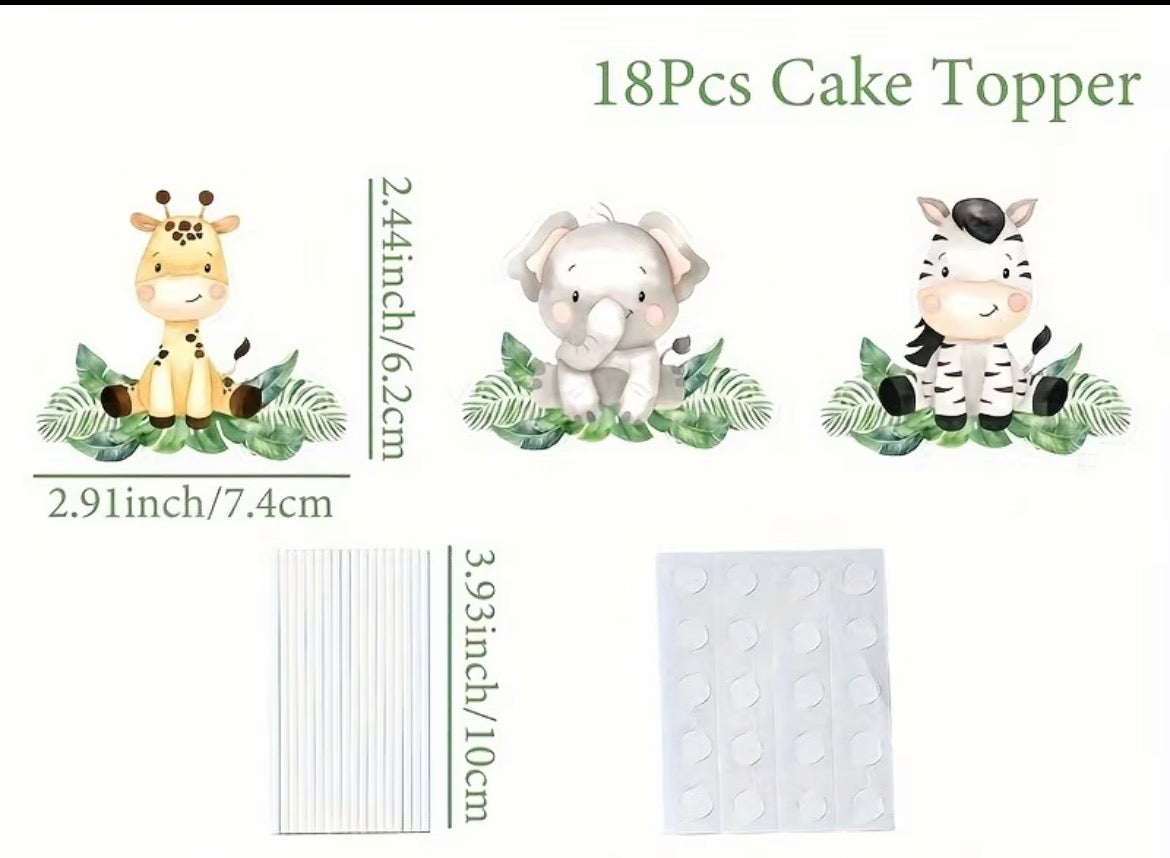 Cup cake toppers