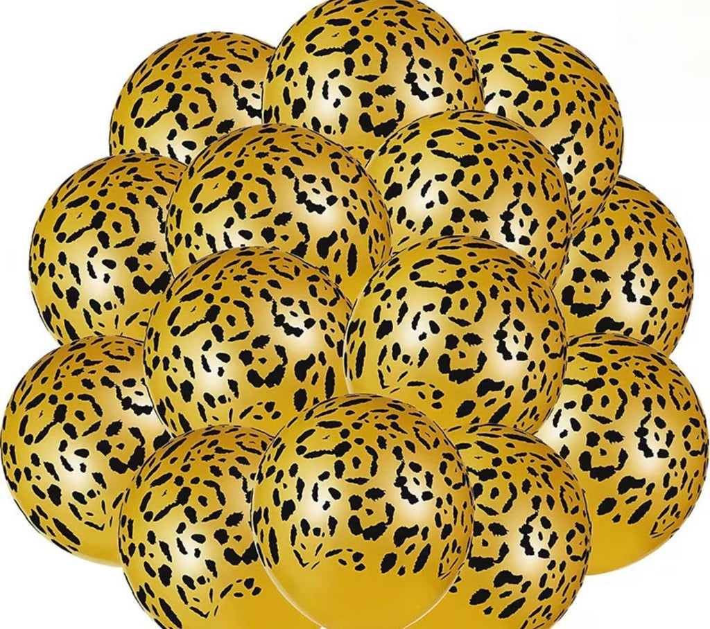 Gold balloons