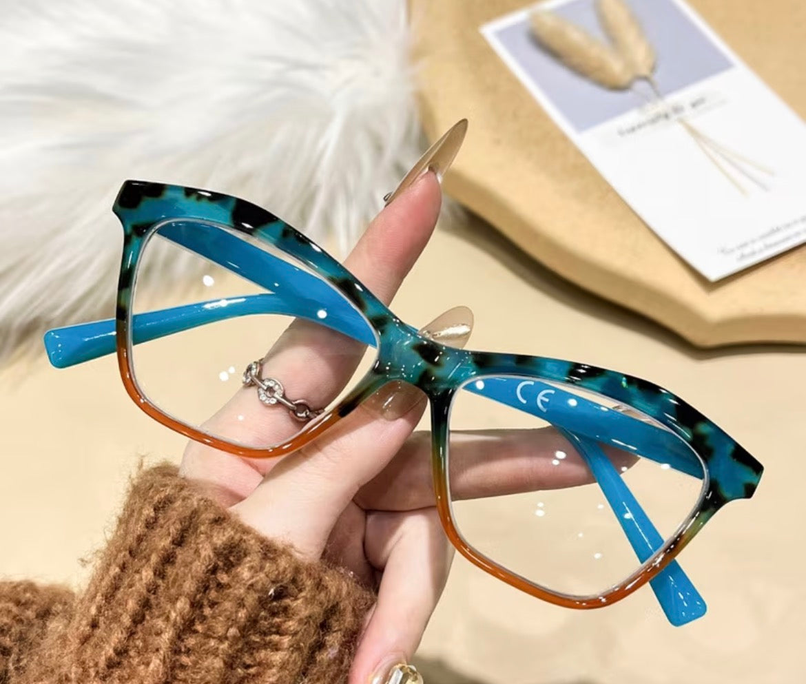 Large frame glasses - various colours