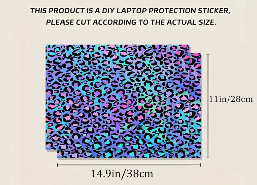 Laptop skin - DIY application