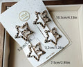 Hair clips set of 4 (girls)