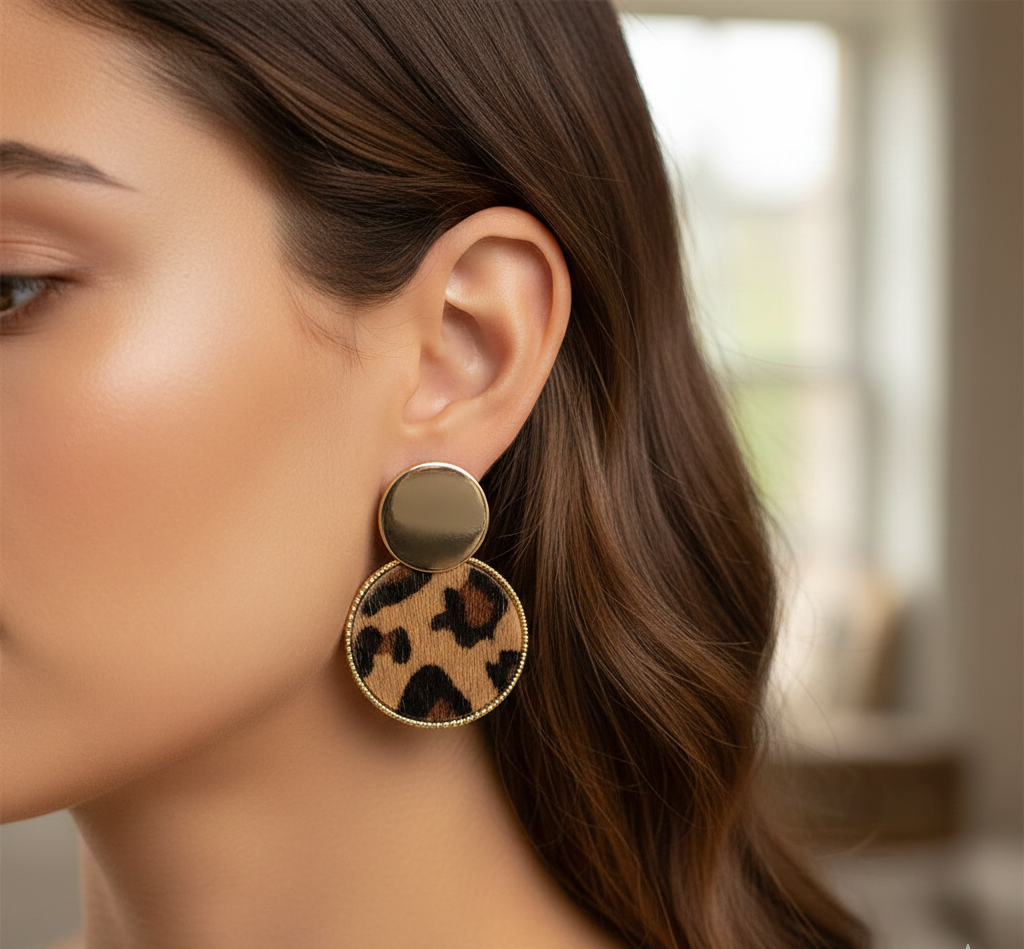 Drop Earrings - rounds