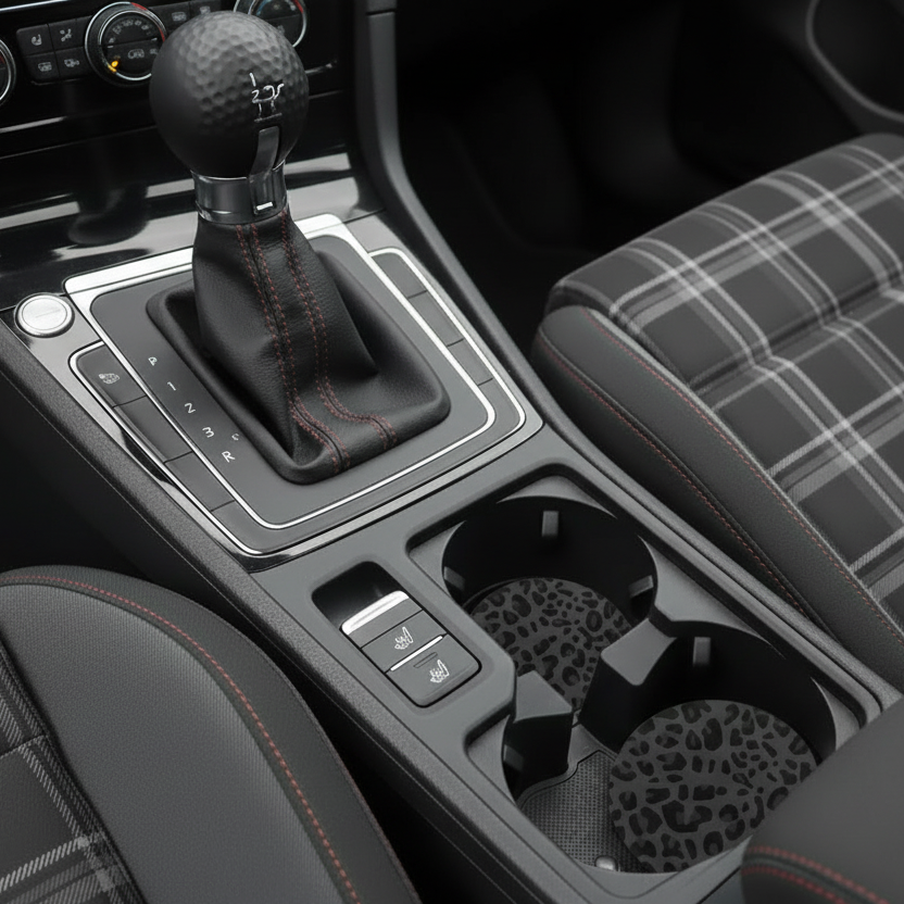 Car cup coasters