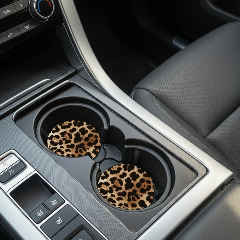 Car cup coasters