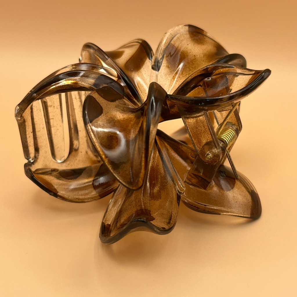 flower hair clip

