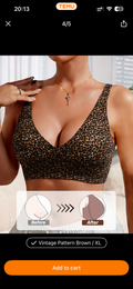 Jelly bra brown