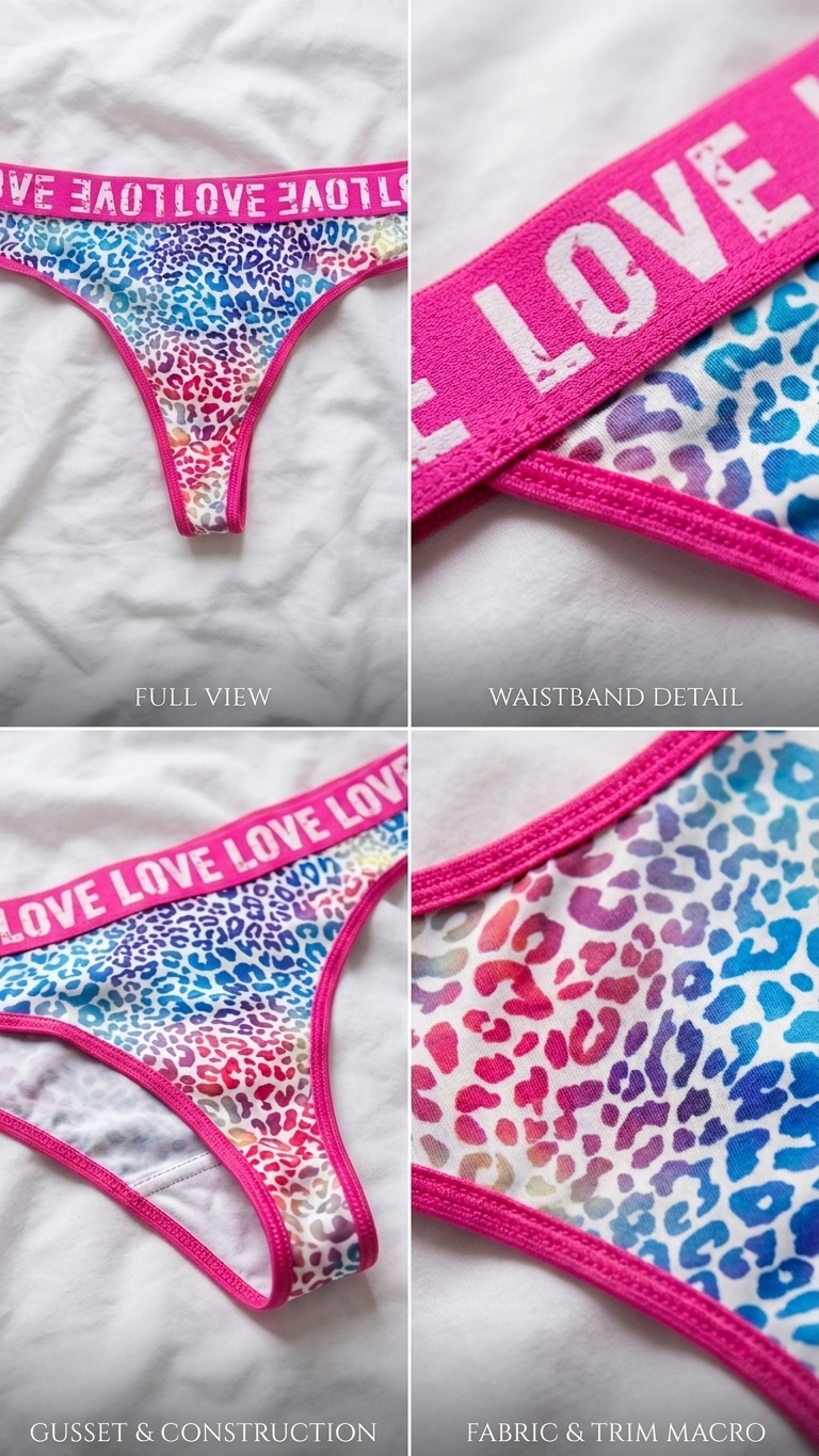 Sexy cut out sport underwear set