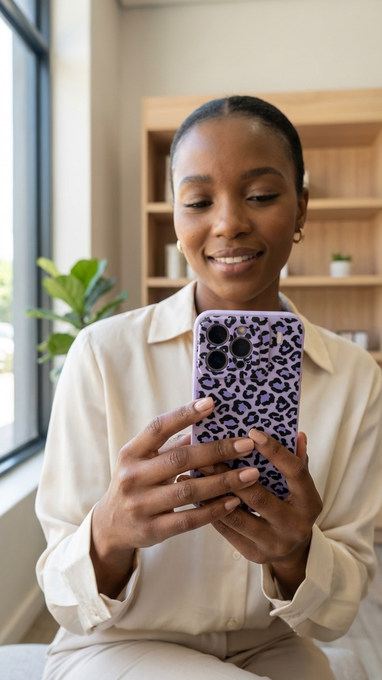 Purple phone case - Samsung