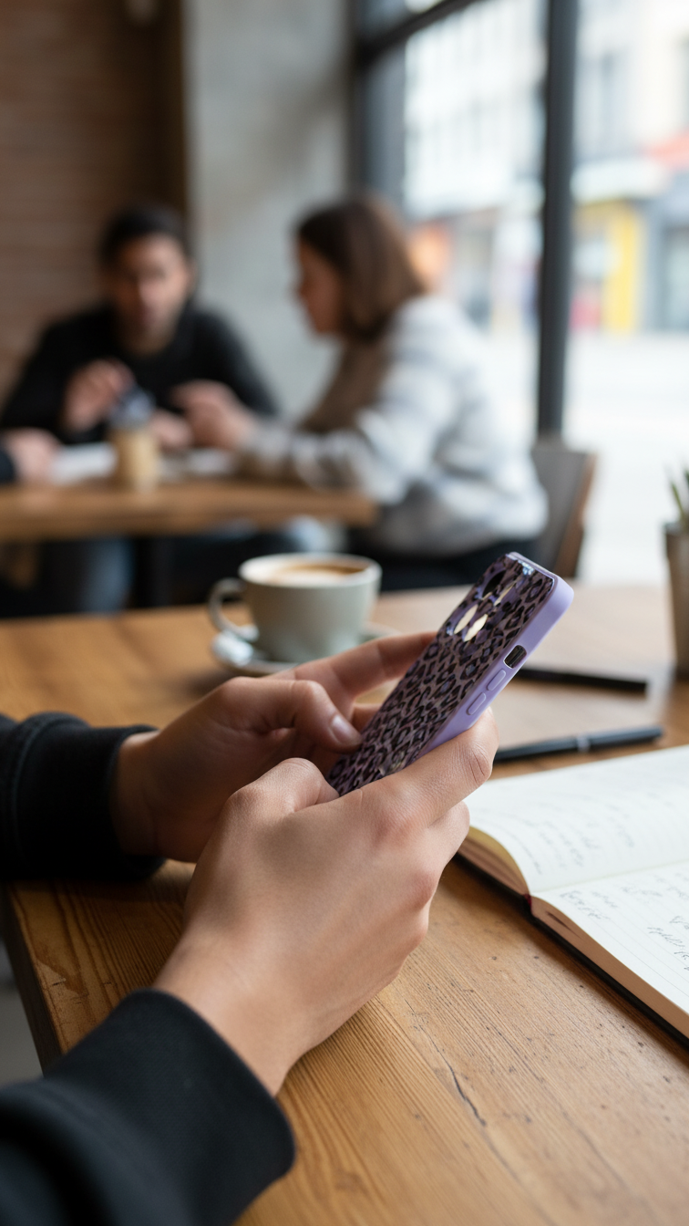 Purple phone case - Samsung