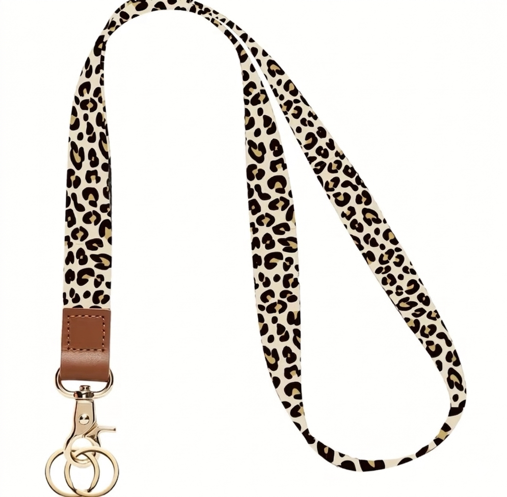 Two ring key chain lanyard