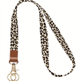 Two ring key chain lanyard