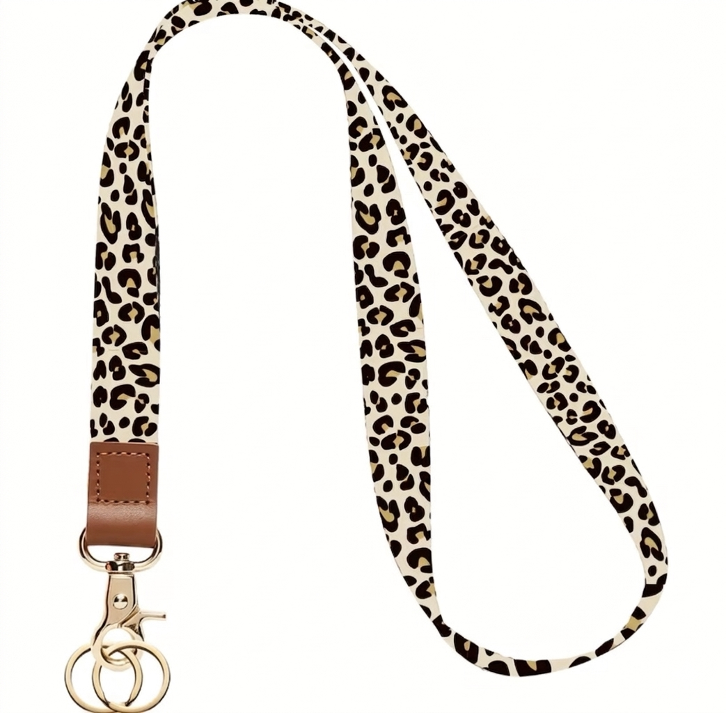 Two ring key chain lanyard