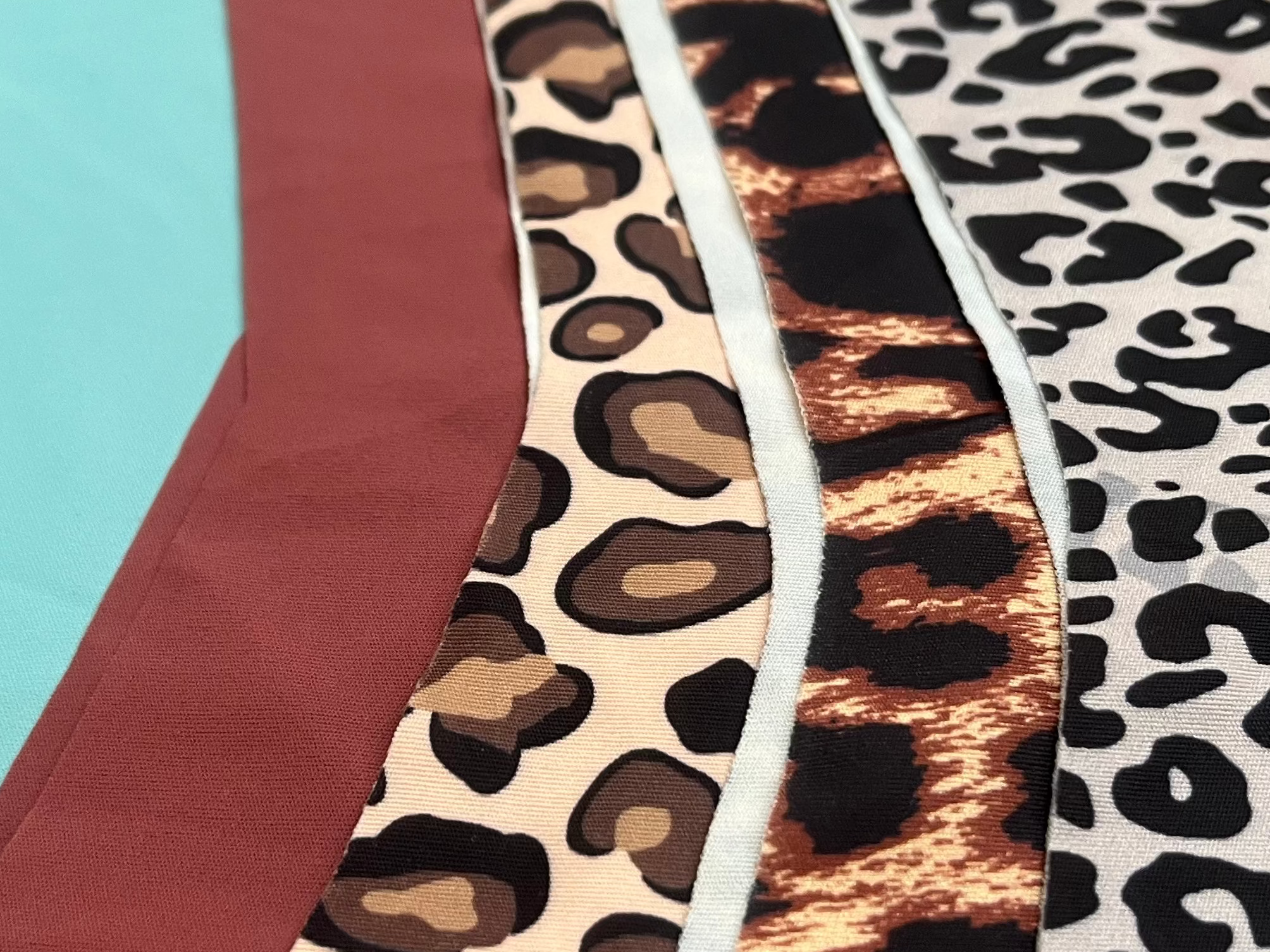 5-piece panties - seamless multicolour