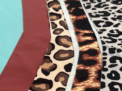 5-piece panties - seamless multicolour