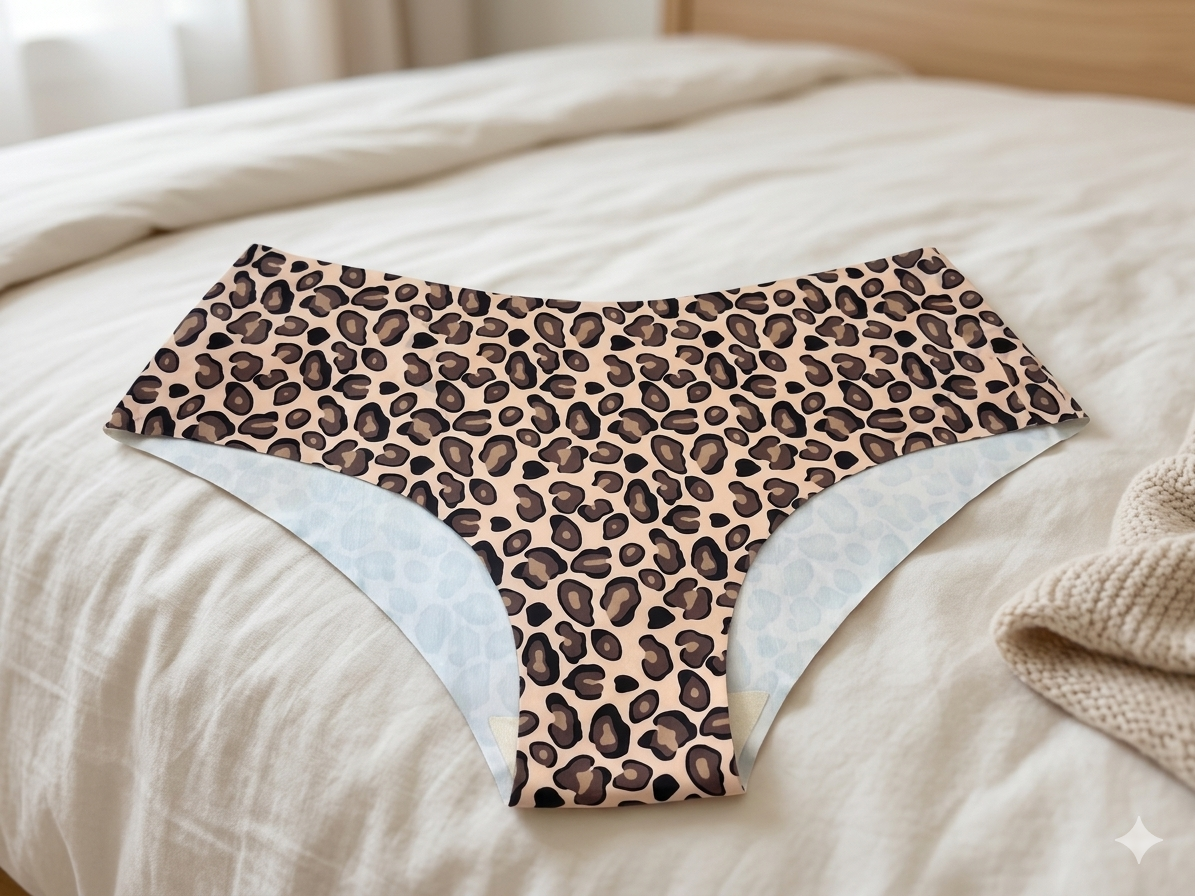 5-piece panties - seamless multicolour