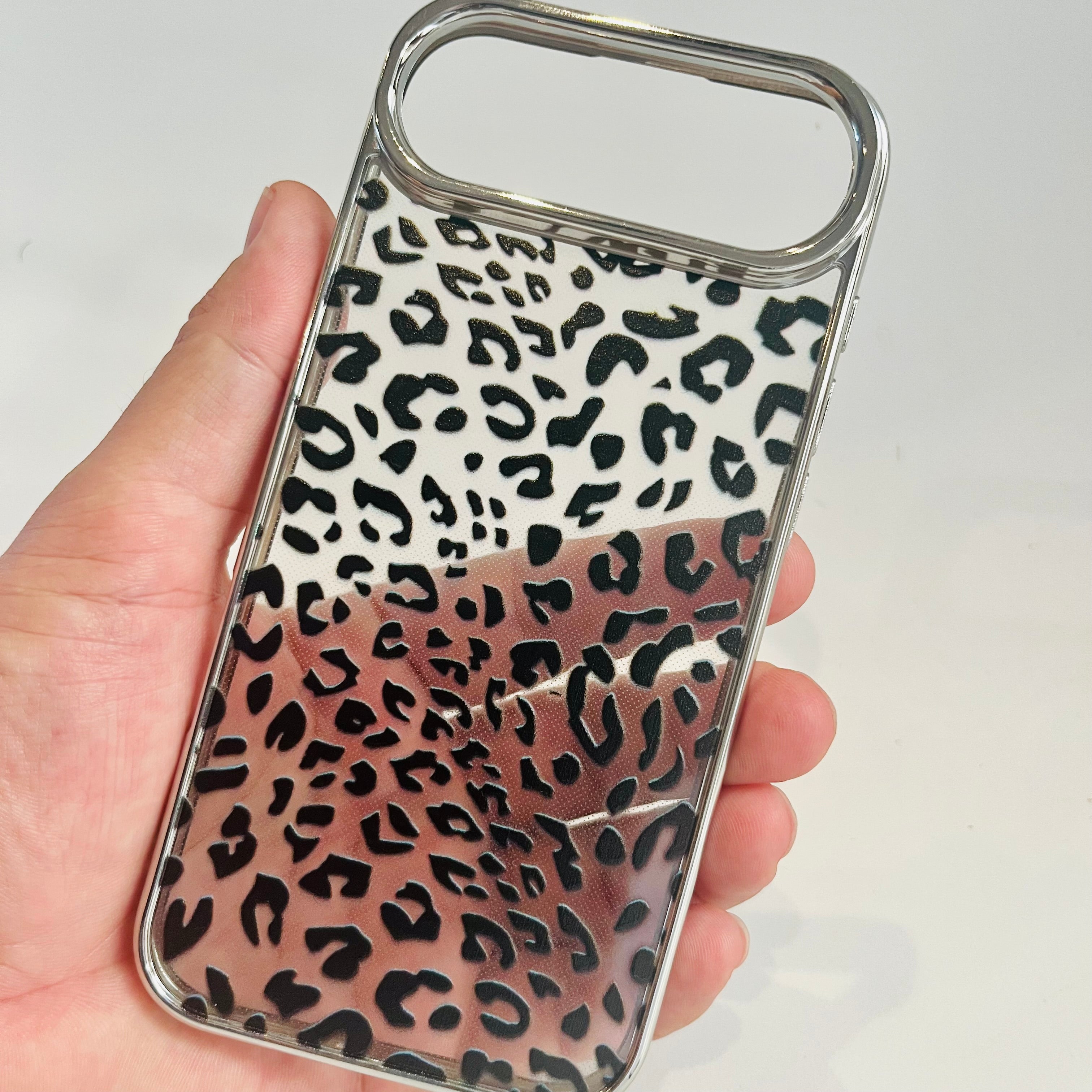 iPhone case metallic finish