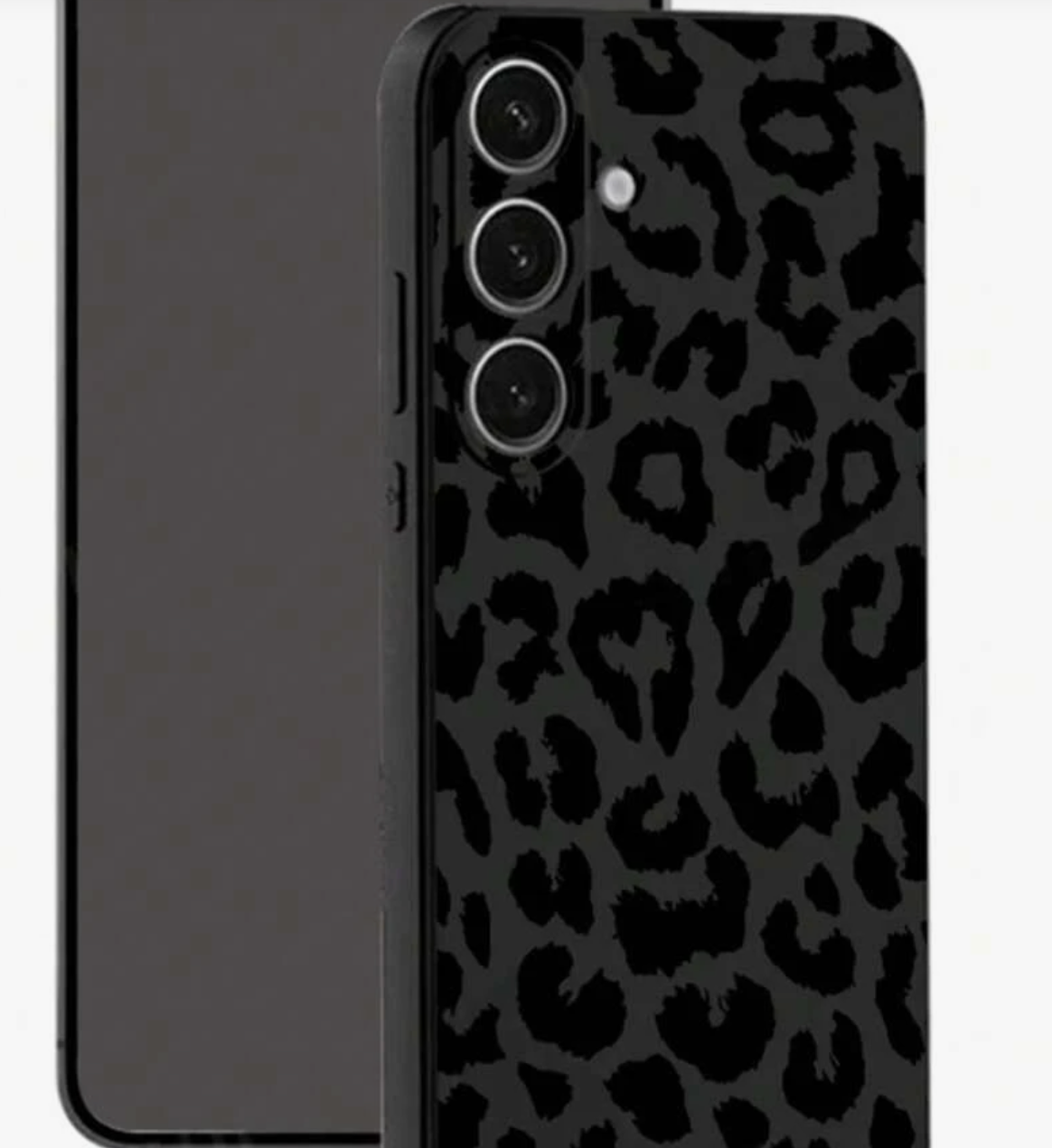 Black Leopard Print cover
