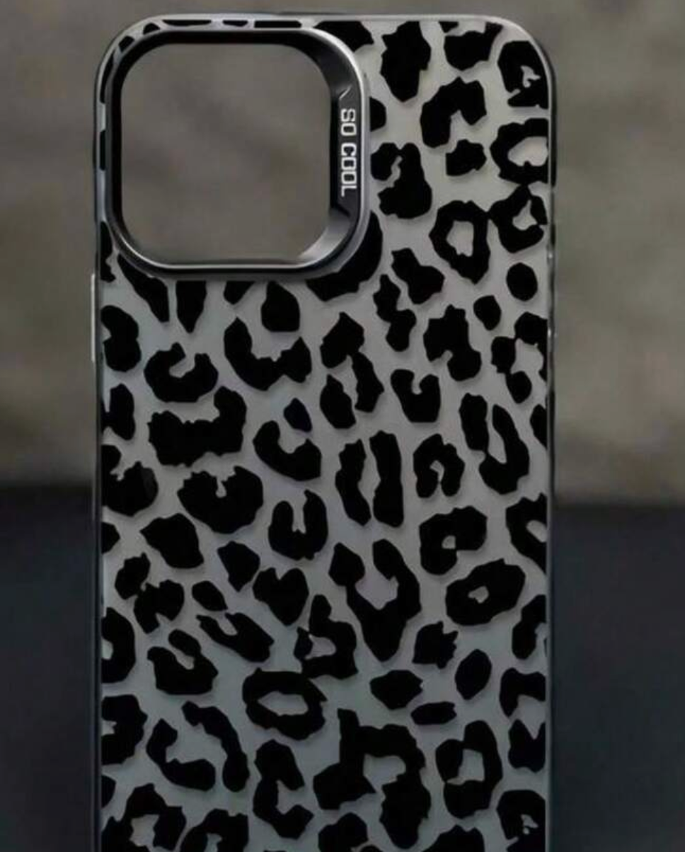 Phone case - black and grey