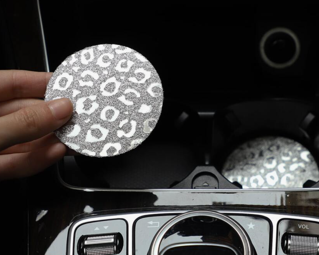 Car cup coasters