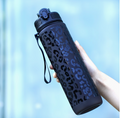 Water bottle - ombré/black