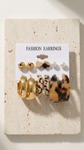 Earrings - Leopard print variation (2)