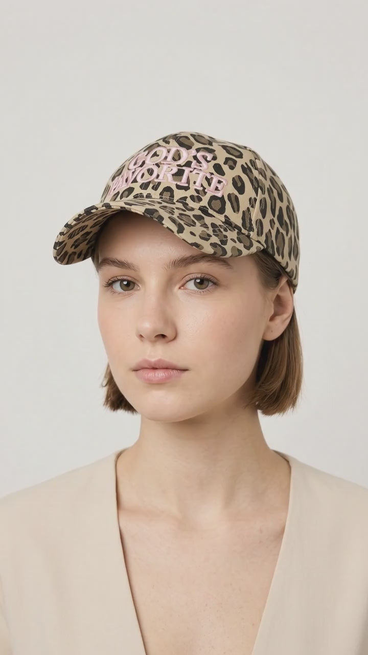“God’s favorite” peak cap